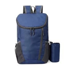 Image of Large Capacity Waterproof Foldable Backpack - Lightweight Travel Sports Bag