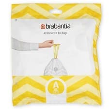 Image of Brabantia Bin Liners Dispenser Packs PerfectFit Bags 3L 5L 10L 20L 30L 40L 60L