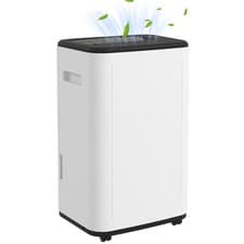 Image of HOMCOM 20L/Day 6L Dehumidifier, Portable Quiet Air Dehumidifier for Laundry