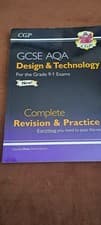 Image of AQA GCSE Design and Technology for Grade 9 -1 Exams New Complete Revision And