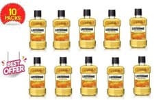 Image of 10X Listerine Original Mouthwash 500ml Mouthwash Prevent Gum Problems, Plaque