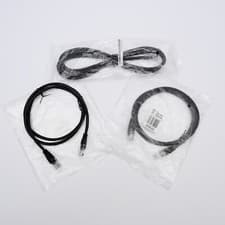 Image of 3 x Network Ethernet RJ45 Cat5E-CCA UTP Patch 26AWG 1m Cable Lead, Free P&P