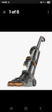 Image of Vax (W86-DP-B) Dual Power Carpet Cleaner 800W/1.5L - Grey/Orange
