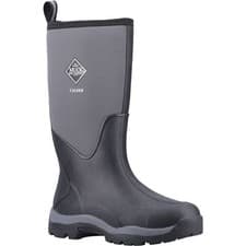 Image of Muck Boots Calder Black Rubber Male Textile/Weather Wellingtons