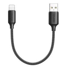 Image of iPhone Short Cable, [Mfi Certified] 2.4A USB-A to Apple Charger Cable 15/30/50cm