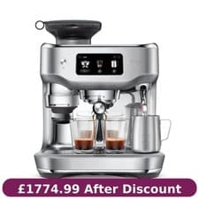 Image of Sage The Oracle Dual Boiler SES995BSS Bean-To-Cup Coffee Machine Brushed Steel.