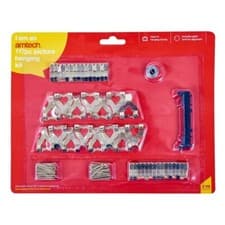 Image of Amtech Picture Hanging Kit, 117 Pieces (S5165)