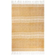 Image of Yard Sono Ink Abstract Tasselled Edge Throw