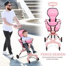 Image of Lightweight Baby Stroller Pram Foldable Pushchair Travel Buggy Travel System NEW