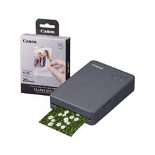 Image of Canon Selphy QX20 Instant Photo Printer Dark Grey with 20 Shot Pack (6752C001+67