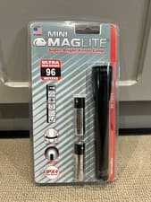 Image of Maglite M2A016L Mini Mag AA Cell Torch in Blister Pack - Black xenon