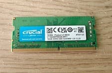 Image of Crucial 16GB DDR4 3200MHz SO‑DIMM Laptop RAM | CT16G4SFRA32A | 1Rx8 PC4‑3200