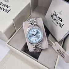 Image of Vivienne Westwood VV317LBLS Camberwell Luxury Blue Watch New W/ Box Tags Manual!