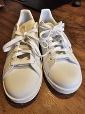 Image of adidas Originals Stan Smith W White Gold Women Casual Lifestyle Shoes G58184