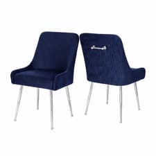 Image of Luxury Velvet Dining Chairs Set of 2/4/6/8 Modern Premium Comfort & Elegant