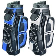 Image of Longridge Pro Golf Trolley Cart Bag - 15 Way Divider