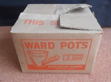 Image of Ward 2" two inch plastic flower pots. NEW - never used. Still in original box.