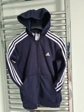 Image of ADIDAS Fleece Lined Unisex HOODIE Age 11-12 Yrs