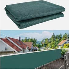 Image of Garden Privacy Screen Netting Fence Balcony Shade Windbreak Shade Screening