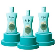 Image of FENJAL Classic Luxury Shower Cream Natural Oil Body Wash pack of 3x  200ml
