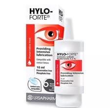 Image of Hylo Forte Dry Eye Drops 10ml - 300 Drops For Long Lasting Dry Eye Relief