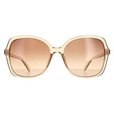 Image of Calvin Klein Sunglasses CK19561S 270 Crystal Beige Brown Gradient