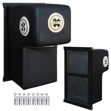 Image of Wall Mounted Heavy Duty Boxing Punch Bag Uppercut Seat MMA UFC Kickboxing Gym