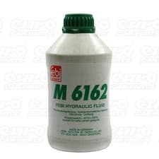 Image of 6162 Hydraulic Oil Fluid 1 Litre x2 Green CHF7.1 Mineral Suspension By Febi