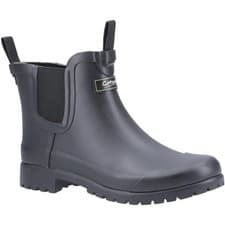 Image of Cotswold Blenheim Black Short Wellingtons Pre