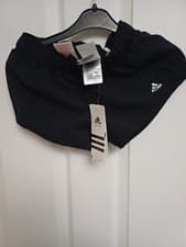 Image of Bnwt Boys Adidas Climalite Blavk Shorts 116 Cm Age 5-6 Years