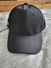 Image of Lacoste Black Baseball Cap unisex