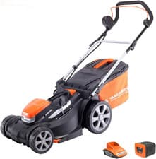 Image of Yard Force 40V 37cm Cordless Lawnmower 2.5Ah Battery Quick Charger Brushless