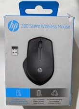 Image of HP 280 Silent PC Wireless Mouse | HP Blue Optical Technology | 1600 DPI to track