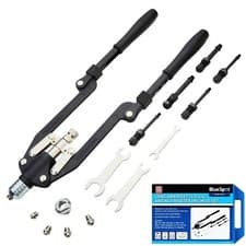 Image of Blue Spot Tools - Long Arm Rivet (3.2-6.4) and Nut Riveter (M4-M10) Set