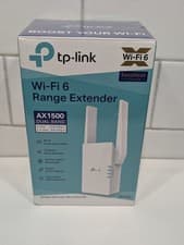 Image of TP-Link RE505X AX1500 Wi-Fi 6 Range Extender 1500Mbps New & Sealed