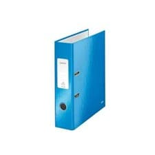 Image of Leitz Wow 180 Lever Arch File 80mm A4 Blue (Pack of 10) 10050036