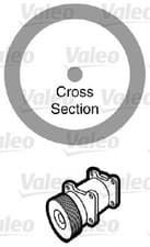Image of Gasket, coolant pipe VALEO 509173