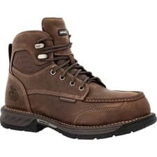 Image of Georgia Boot Athens 360 6" Side-Zip Waterproof Nano Composite Toe Moc-Toe Work