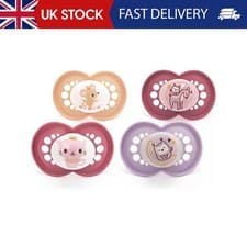 Image of MAM Original Day & Night Soothers | 6-18 Months | 4 Pack | Includes 2X Glow in T