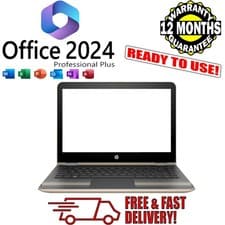 Image of HP Pavilion x360 Convertible Win 11 Office i3 8GB 128GB SSD Touchscreen Laptop