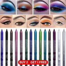 Image of Eye Pencil Eyeliner Pen Waterproof Long Lasting Eye Liner Brighten Eyebrow