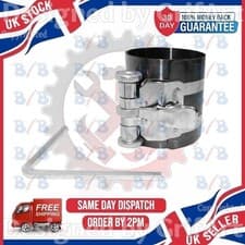 Image of 3" PISTON RING COMPRESSOR TOOL 60-175MM CAR ENGINE CLAMP BAND WITH QUICK RELEASE