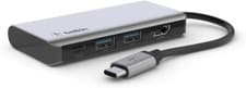 Image of Belkin Connect USB-C 4-in-1 Multiport Adapter Dock Brand New Sealed