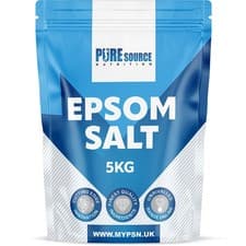 Image of Organic Epsom 5KG Salt Bath Spa Bathing Magnesium Sulphate Epsom Salts BP FCC