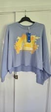 Image of Adidas Originals Light Blue Sweatshirt Size Large New With Tags