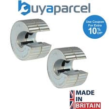 Image of Monument MON1722 1722Y Autocut Copper Pipe Cutter Twin Pack 22MM Plumbing Tool