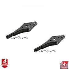 Image of FEBI 188592 REAR LOWER CONTROL ARM PAIR SET 2 WITH BEARING PROKIT VW AUDI SEAT S