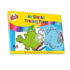 Image of A4 Tracing Paper Pad - 60 Sheets Translucent Copying Art Craft Calligraphy Kids
