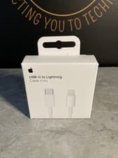 Image of GENUINE ORIGINAL Apple iPhone 14 13 12 11 Charger USB-C to Lightning Cable - 1M