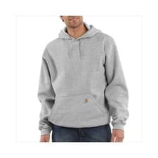 Image of Carhartt Men's Hoodie K121 Midweight Sweatshirt Size XL Heather Grey